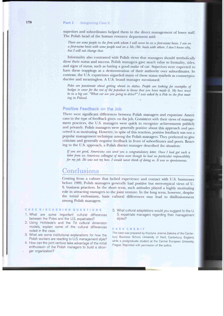 What are some important cultural differences