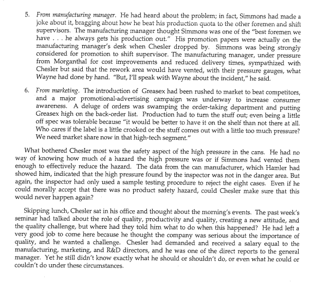 Choose a TQM tool or technique and describe its