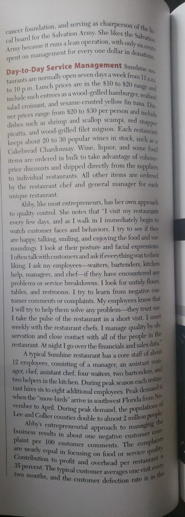 Sunshine Enterprises Case Study -I think the