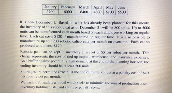 3. A company makes robots, mostly for industrial