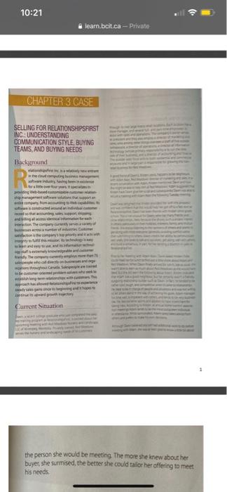 10:21 learn.bcit.ca - Private CHAPTER 3 CASE