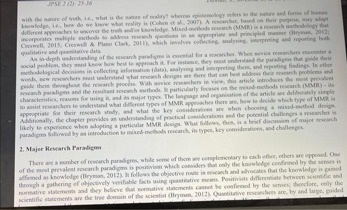 answer on this article using the IBC format