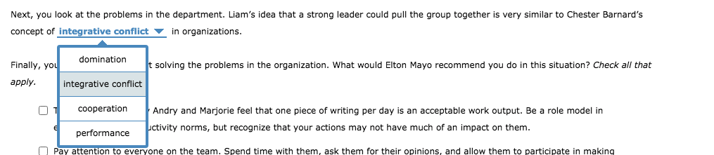 Finally, you consider how to start solving the