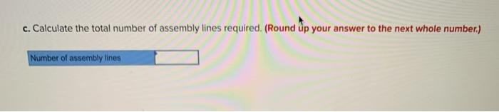 Problem 3-3 (Algo) Electronics Assembly Inc. is a