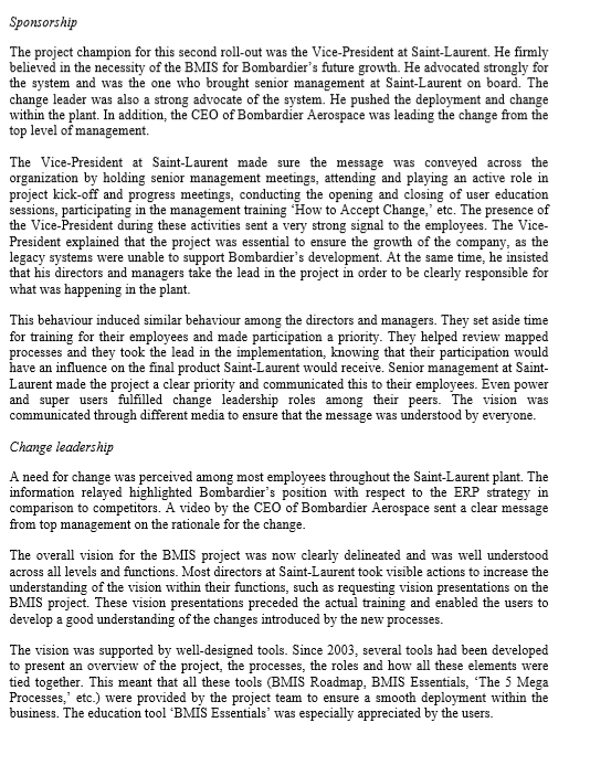 Post-mortem of the first phase: How was the