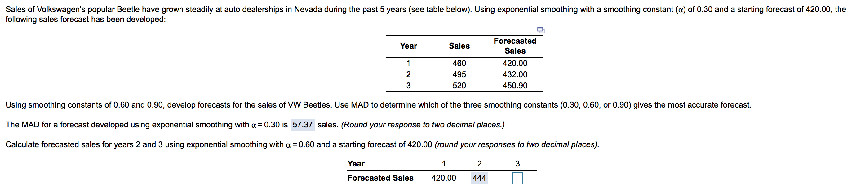 Can you please help me finish solving these two