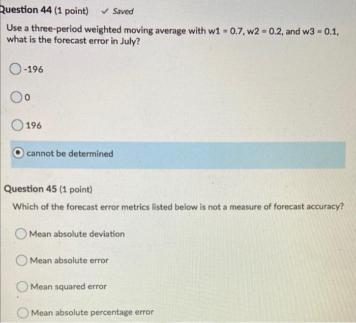 answer 41-45 my answers might not be right data
