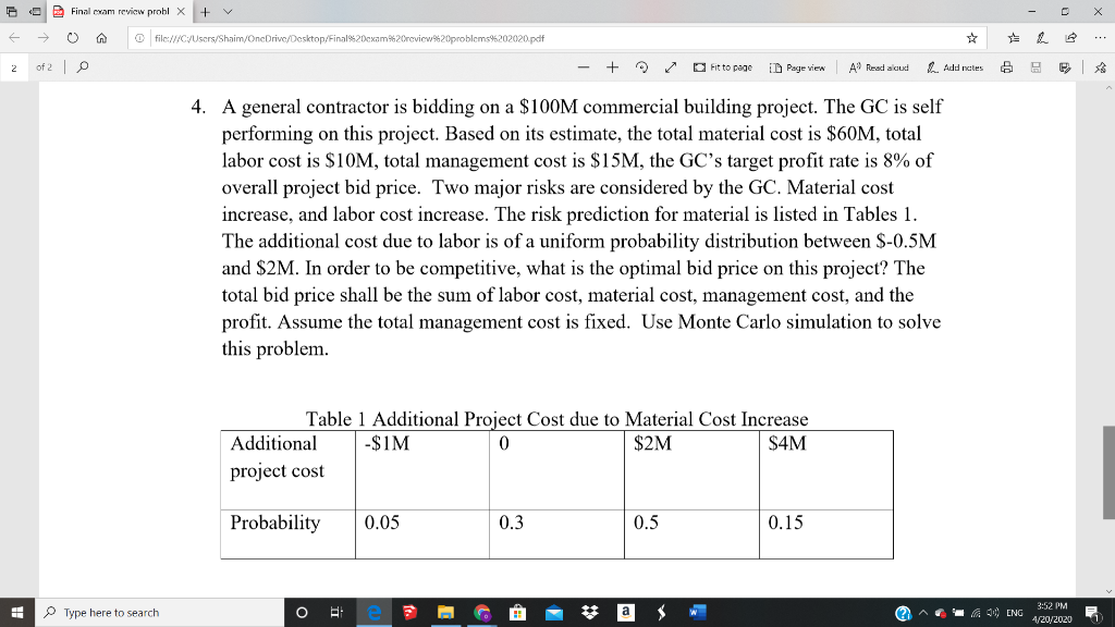 Please help me solve those questions - Final com