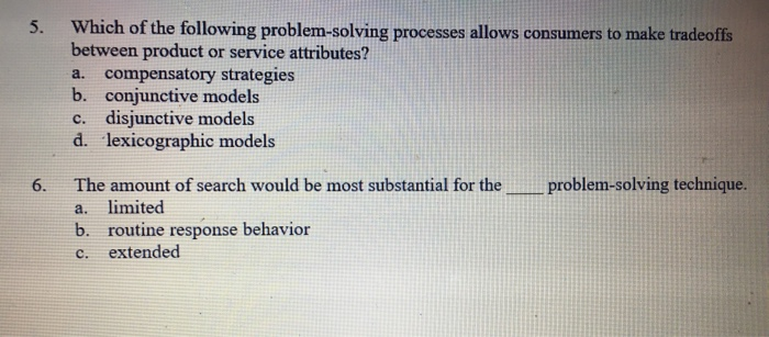 The information retrieval stage of the consumer
