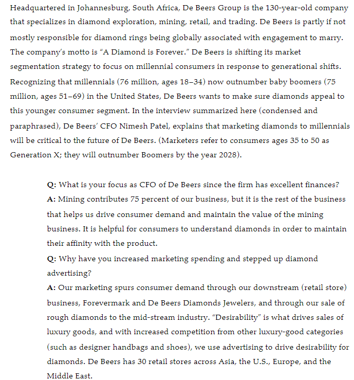 Read the mini case study and write a one-page