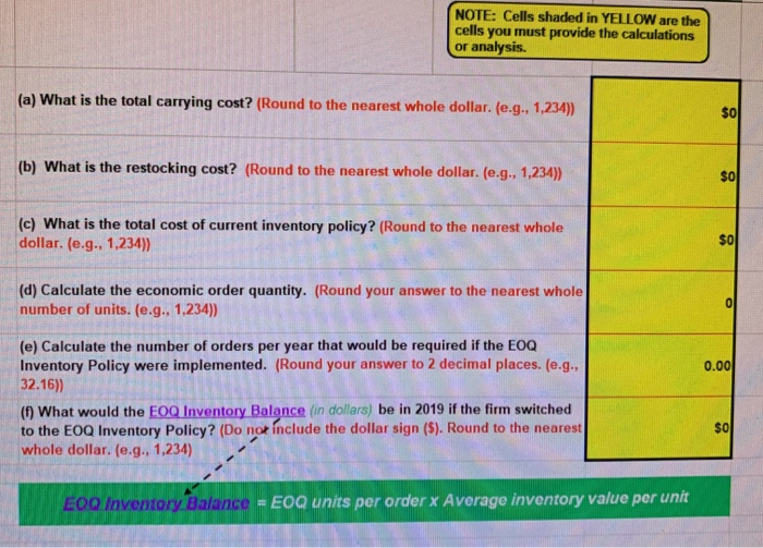 ECONOMIC ORDER QUANTITY (EOQ) ANALYSIS OF