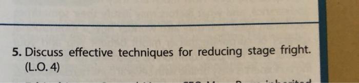 IST148 Office Procedures 5. Discuss effective