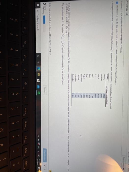 need regression equation. will rate good Problem
