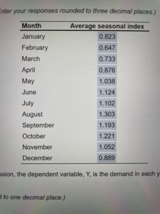 need regression equation. will rate good Problem