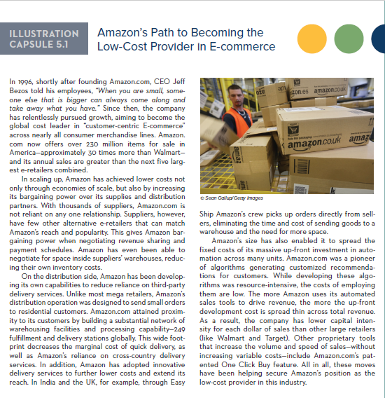 Question: 01 Study Illustration Capsule 5.1: