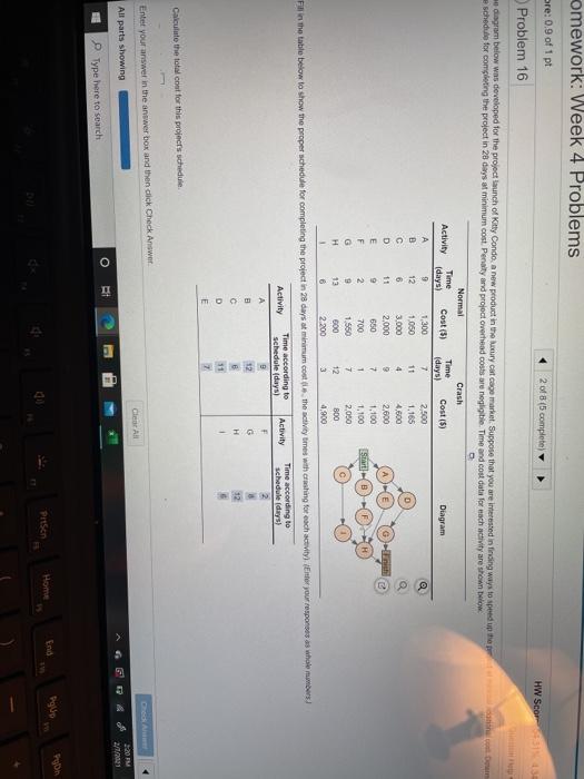 omework: Week 4 Problems re: 0.9 of 1 pt 2018 (5