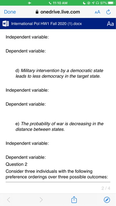 10 97% 11:10 AM onedrive.live.com Done Aa