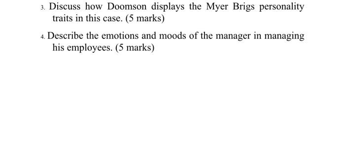 This is an organisational behavior question MODEL