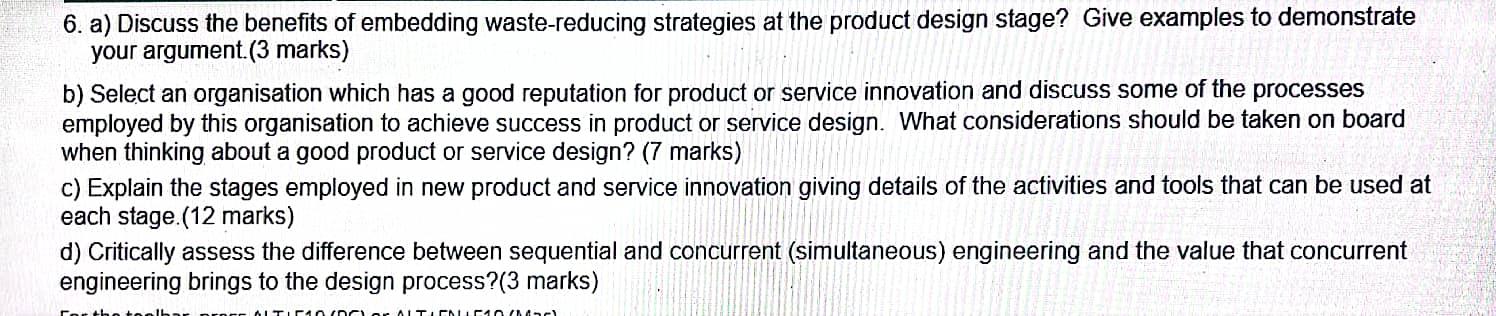 6. a) Discuss the benefits of embedding