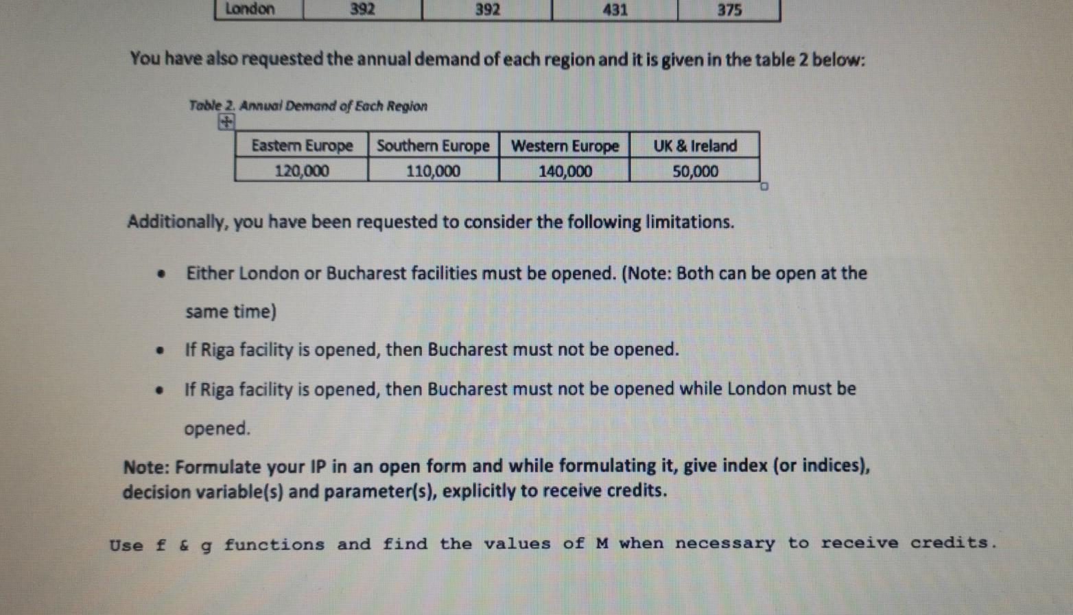 Please help You are working as an Operations