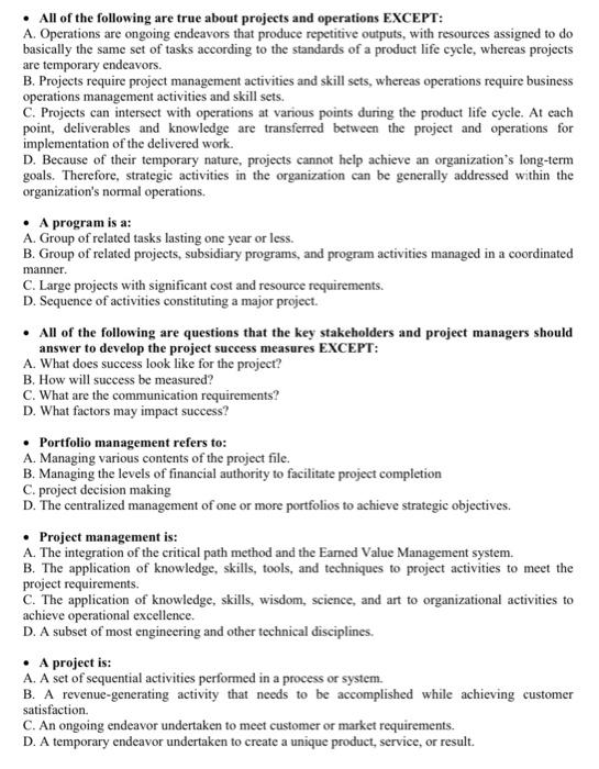 Project tailoring is an important consideration