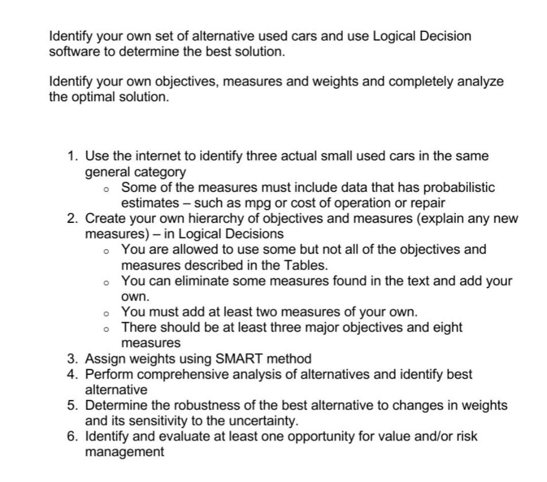 Please solve it a new way Identify your own set