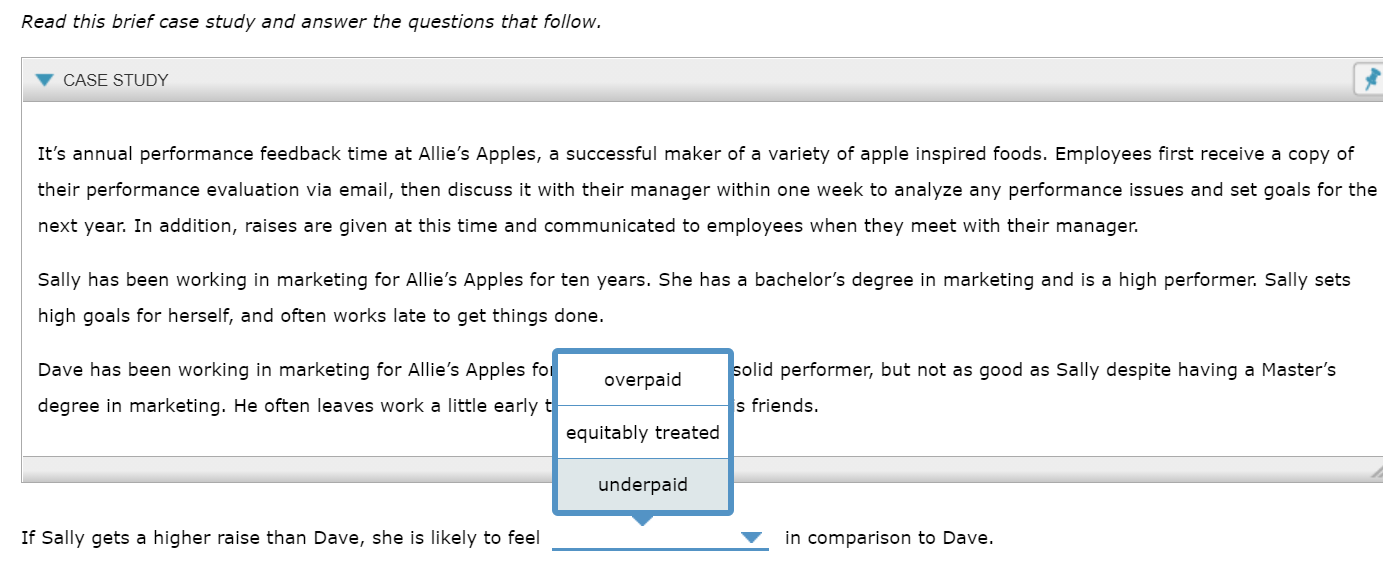 Match each situation with the most appropriate