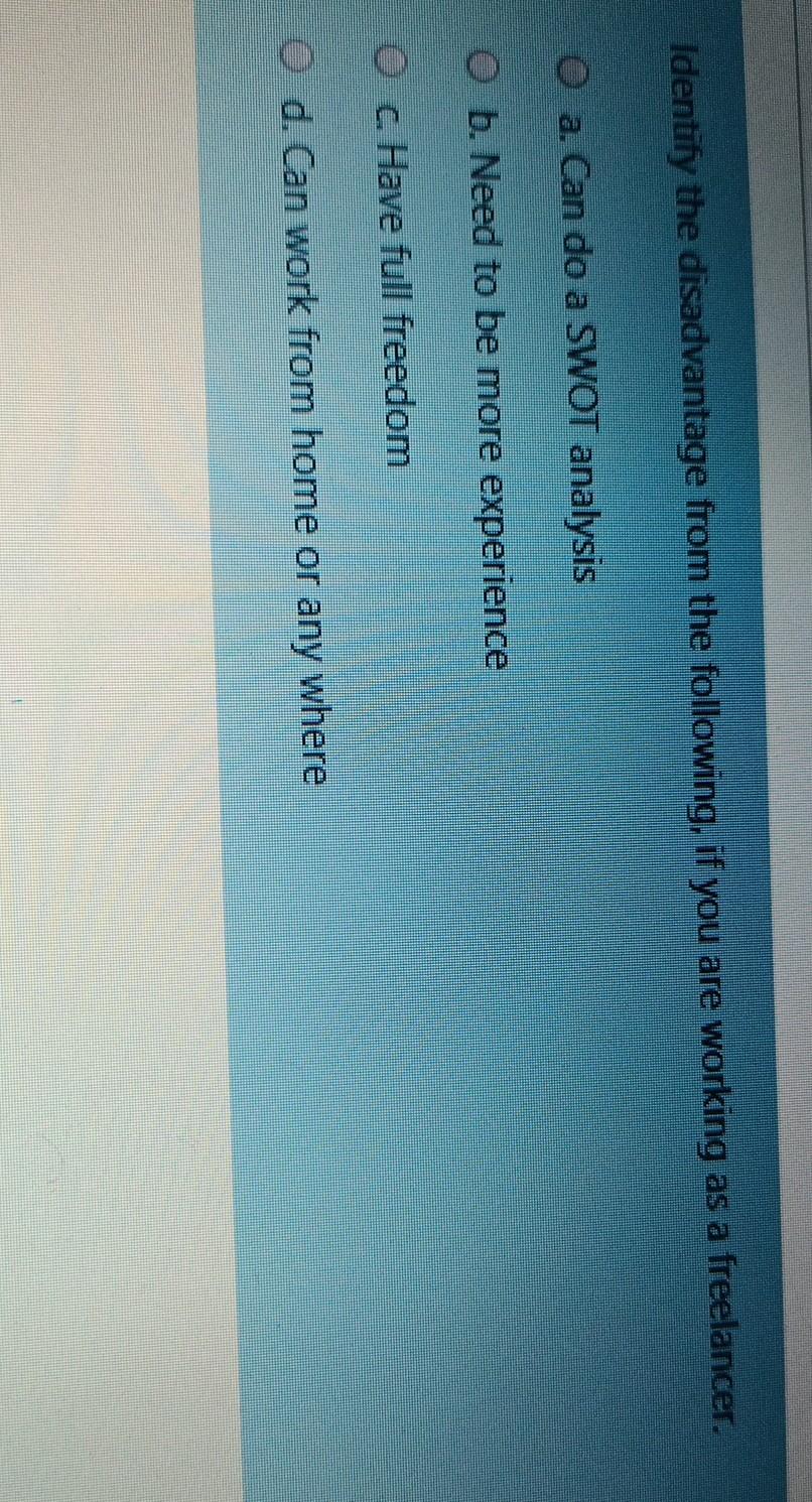Which function do you think is essential to carry