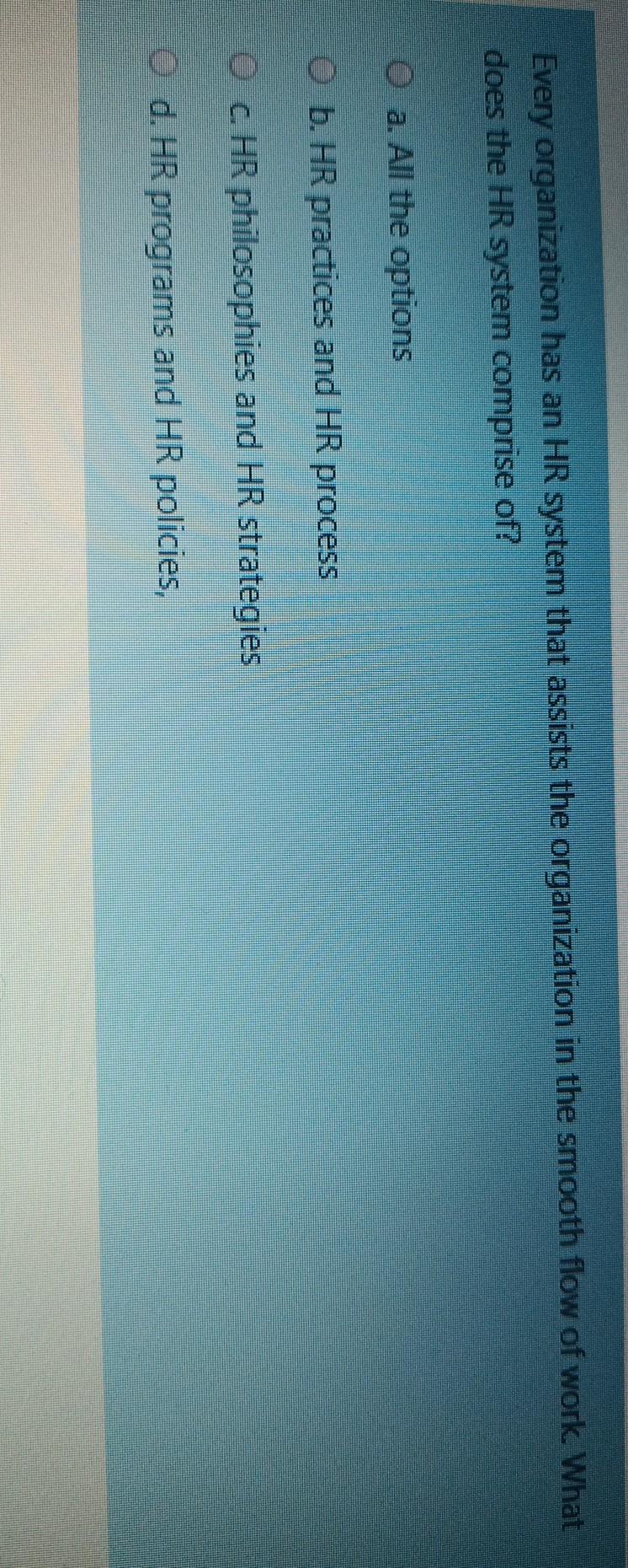 Which function do you think is essential to carry