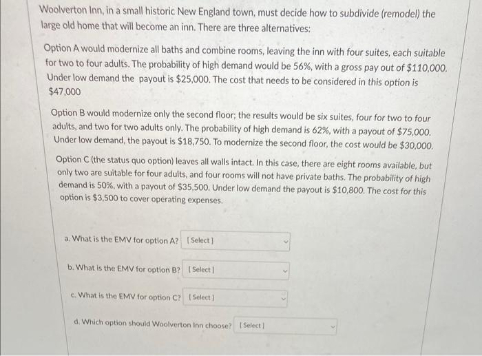 Woolverton Inn, in a small historic New England