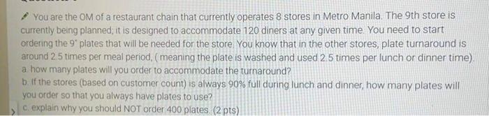 its talking about the 9th store plates You are