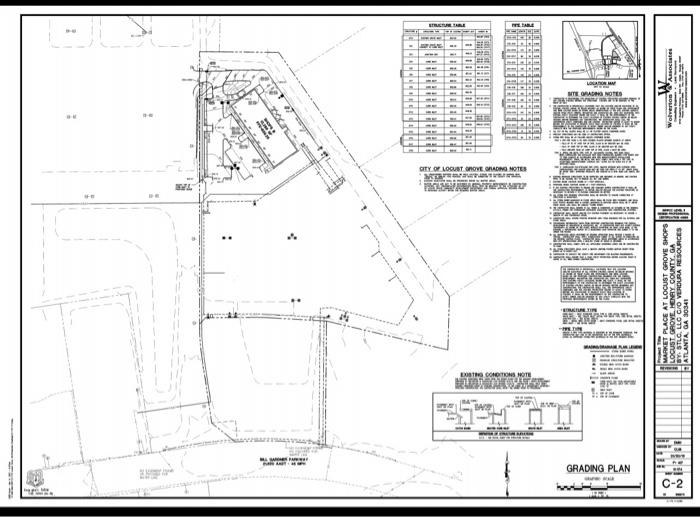 using the site plans below construct a detailed