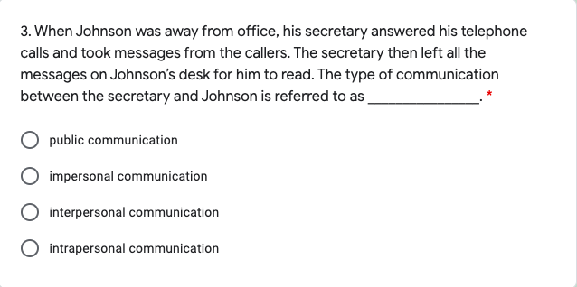 1. Before his project presentation, Muhammad did