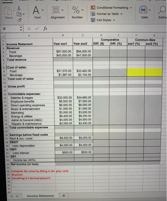 A % v Conditional Formatting Format as Table Cell