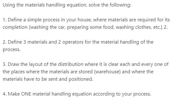 Please solve the following activity using the