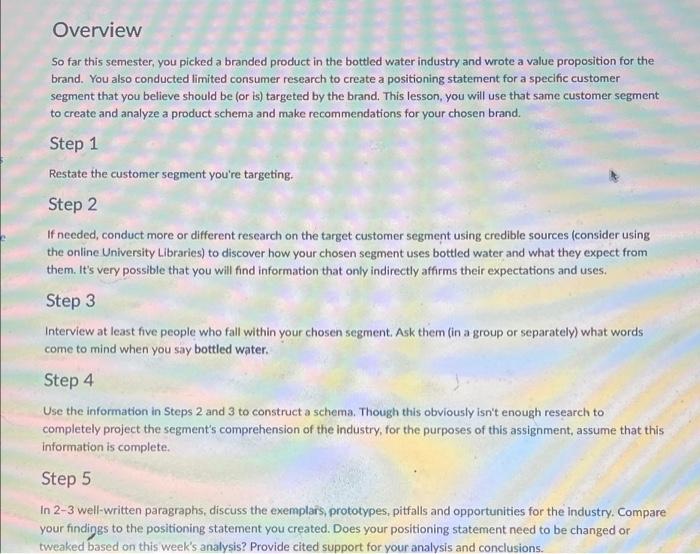 customer segment : millennials (age group)