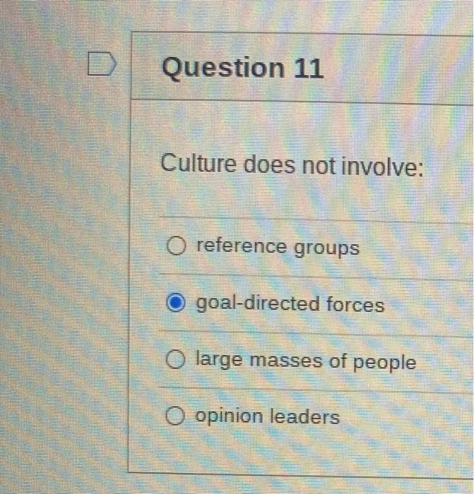 Question 8 A trademark is: O a customs document
