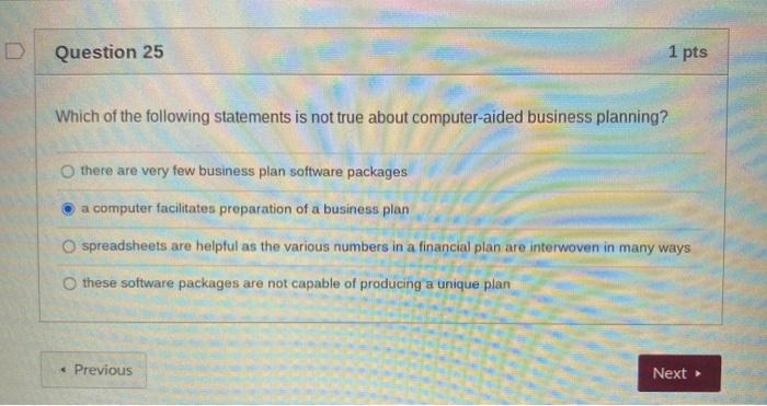 Question 8 A trademark is: O a customs document