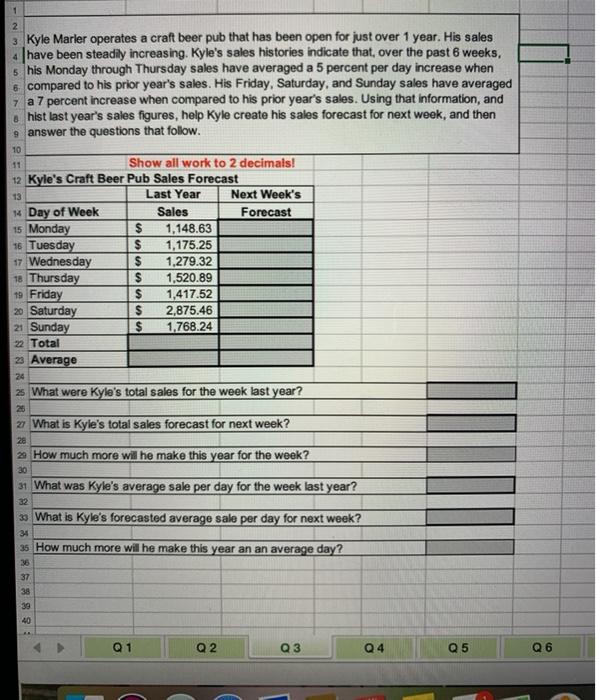 1 2 3 Kyle Marler operates a craft beer pub that