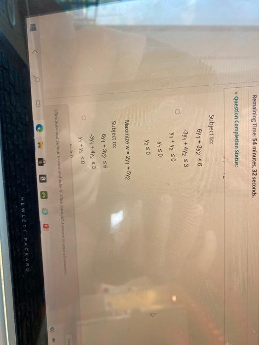 Question Completion Status: QUESTION 1 Consider