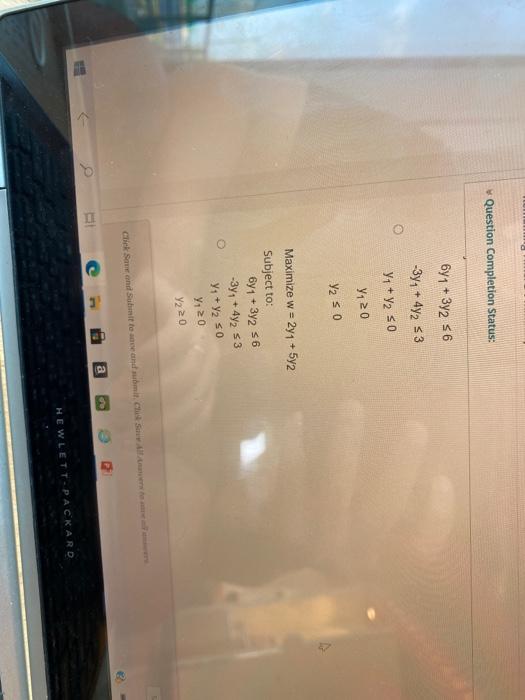 Question Completion Status: QUESTION 1 Consider