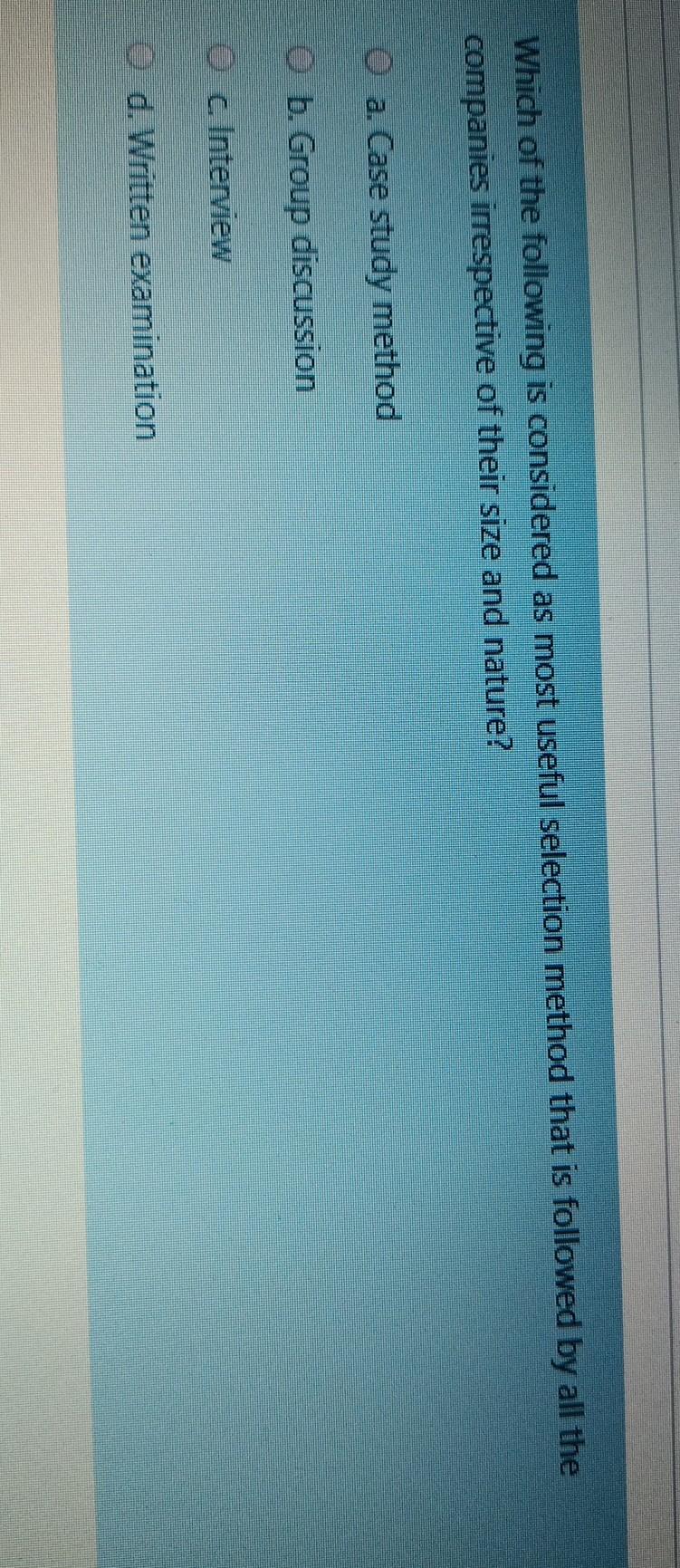 If you are conducting suitable developmental