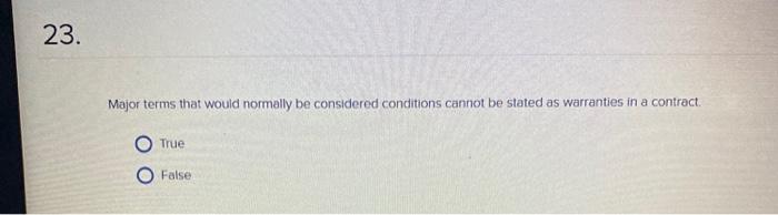 21. Substantial performance is when the parties
