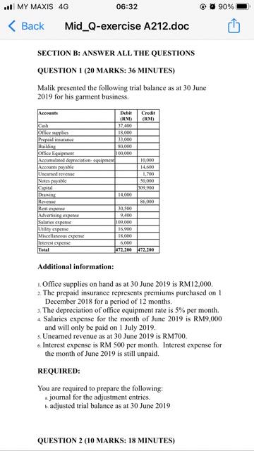 Il MY MAXIS 4G 90% < Back 06:32 Mid_Q-exercise