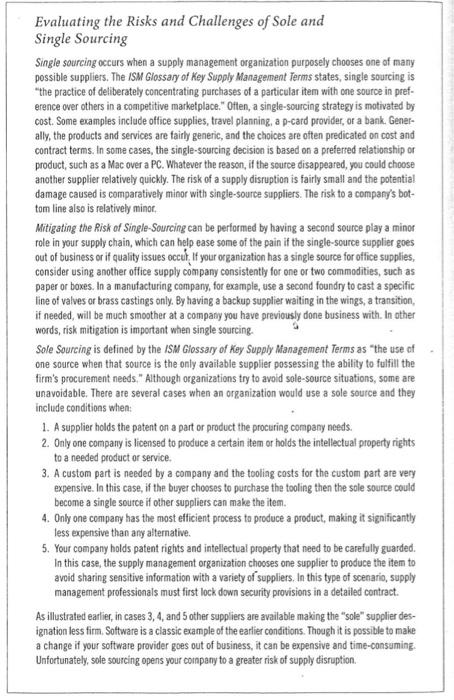 Read the article "Evaluating the Risks and