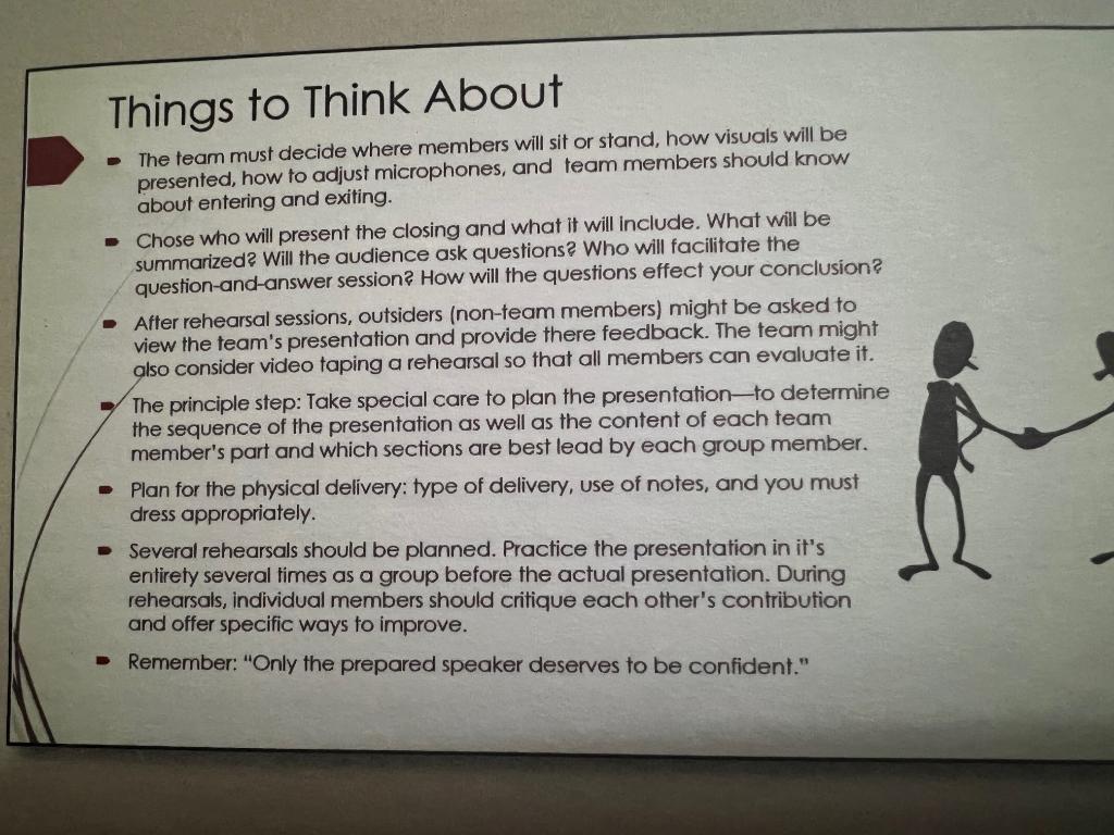 Preparing slides for an Oral Presentation