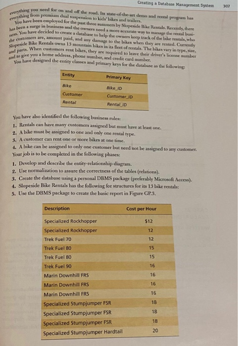 CASE 20: CREATING A DATABASE MANAGEMENT SYSTEM