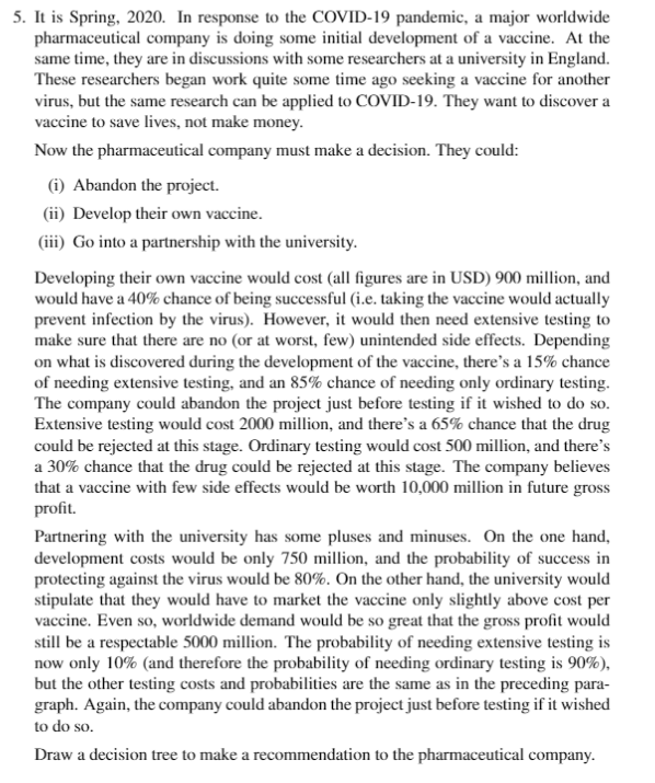 Make sure DECISION TREE IS CLEAR And done like