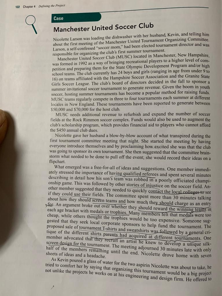 Subject Name: MBA- Project Management Write the