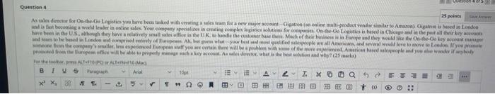 v nes Question 4 25 points Assale dieter for On